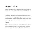 Một tuần 7 kiểu tóc pot