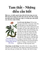 Tam thất - Những điều cần biết pot