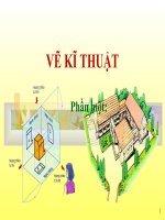 Giáo án điện tử công nghệ: vẽ kỹ thuật potx