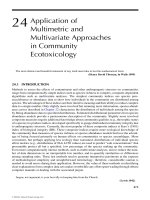 ECOTOXICOLOGY: A Comprehensive Treatment - Chapter 24 pdf