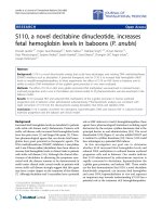 Báo cáo hóa học: 