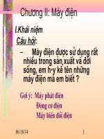 Giáo án điện tử công nghệ: máy điện pdf