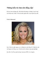 Những kiểu tóc làm nên đẳng cấp! pot