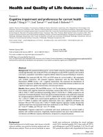 báo cáo hóa học: 