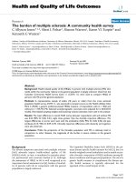 báo cáo hóa học: 