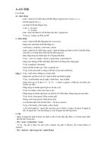 mạo từ trong tiếng anh