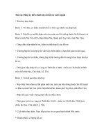 Thủ tục Đăng ký điều chỉnh dự án đầu tư nước ngoài potx