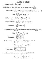 Hàm số hữu tỉ pptx