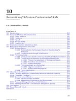 ENVIRONMENTAL RESTORATION of METALSCONTAMINATED SOILS - CHAPTER 10 pdf