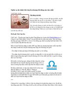 Nghĩa vụ tài chính khi chuyển nhượng bất động sản duy nhất pptx