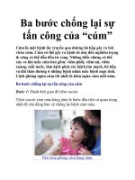 Ba bước chống lại sự tấn công của “cúm” docx
