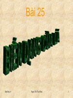 Bài giảng điện tử môn sinh học: Sự thích nghi của lá potx