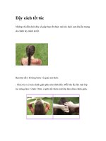 Dậy cách tết tóc pdf