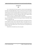 nghiên cứu biện pháp nâng cao hiệu quả quản lý và xử lý nước thải tại bến xe miền đông