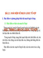 2.1 - Khai niem ve mach logic to hop pdf