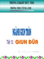Bài giảng điện tử môn sinh học: Giun đũa docx