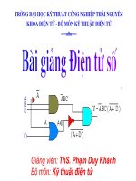 Giáo án điện tử công nghệ: mạch điot pptx
