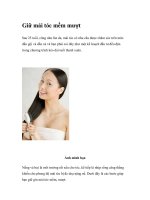 Giữ mái tóc mềm mượt pdf