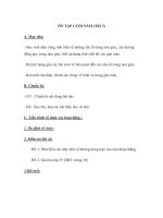 ÔN TẬP CUỐI NĂM (Tiết 3) doc