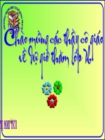 Giáo án điện tử môn môn sinh học: bộ móng guốc_1 pptx