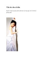 Vấn tóc cho cô dâu pot