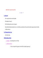 PHÉP TRỪ HAI SỐ NGUYÊN 2 – (-2) = ? pot