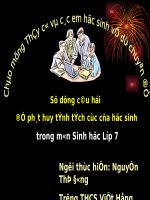 Bài giảng điện tử môn sinh học: cấu tạo giun đũa pdf