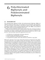 ORGANIC POLLUTANTS: An Ecotoxicological Perspective - Chapter 6 docx
