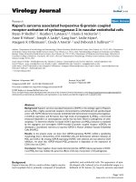 Báo cáo sinh học: 