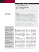 Viêm xương khớp đầu gối pot