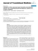 báo cáo hóa học: