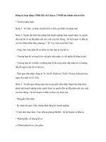 Đăng ký hoạt động VPĐD đối với Công ty TNHH hai thành viên trở lên pot