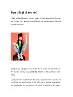 Bạn biết gì về tóc nối? pdf