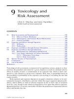 Nanotechnology and the Environment - Chapter 9 ppt