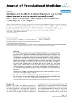 báo cáo hóa học: