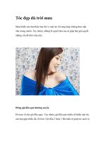 Tóc đẹp dù trời mưa docx