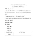 Chương 9: Định luật bảo toàn năng lượng docx