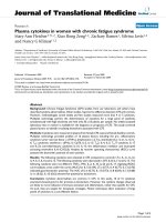 báo cáo hóa học: