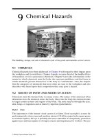 Industrial Safety and Health for Goods and Materials Services - Chapter 9 ppt