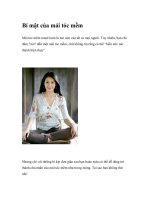 Bí mật của mái tóc mềm doc