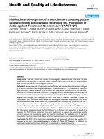 báo cáo hóa học: 