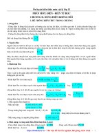 Ôn tập học kỳ 1: Dòng điện không đổi docx