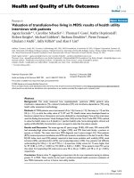 báo cáo hóa học: 