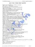 Bài tập trắc nghiệm phần quang học potx