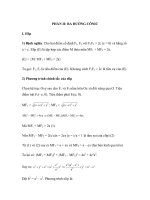 PHẦN II: BA ĐƯỜNG CÔNIC pot