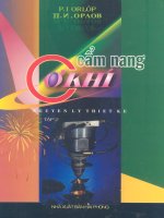 Cẩm nang cơ khí tập 2 part 1 pdf