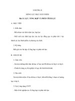 CHƯƠNG II ĐỘNG LỰC HỌC CHẤT ĐIỂM potx