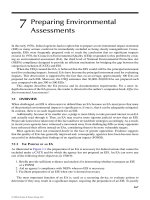 NEPA and Environmental Planning : Tools, Techniques, and Approaches for Practitioners - Chapter 7 docx