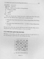 Một số vấn đề về thuật toán part 10 pdf