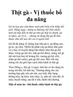 Thịt gà - Vị thuốc bổ đa năng pot